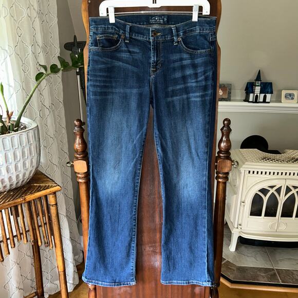 Lucky brand size 8 29 bootcut flare jeans dark wash - Picture 1 of 9
